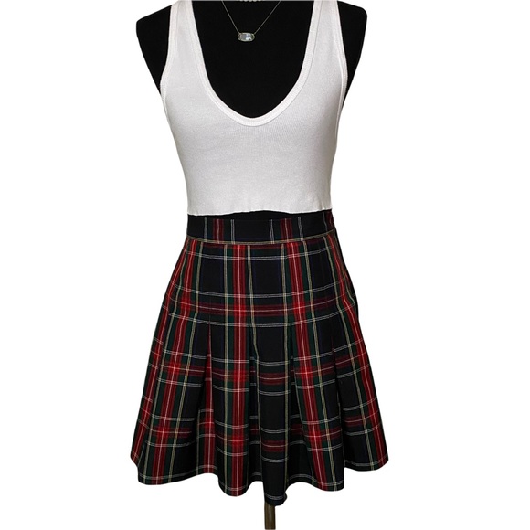 Vintage Parker plaid skirt - Picture 4 of 12